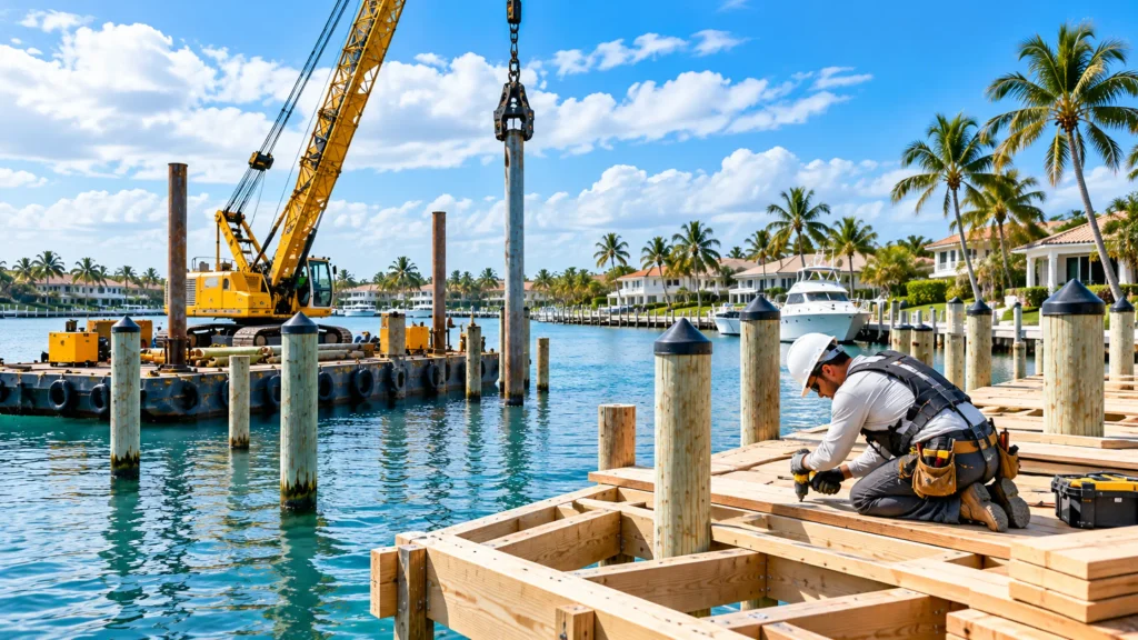 Permit to Repair or Replace a Dock in Florida?