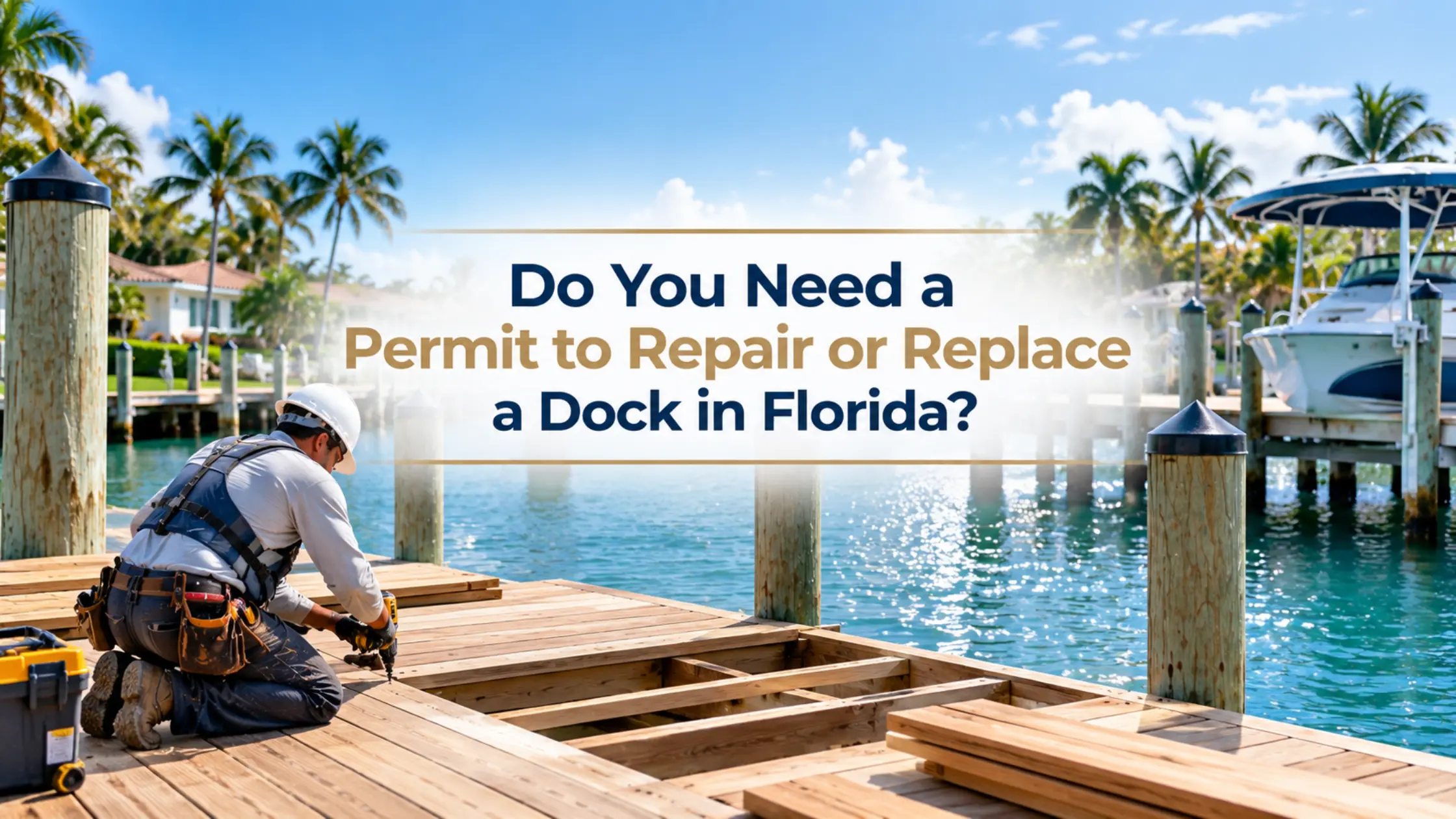 Permit to Repair or Replace a Dock in Florida?